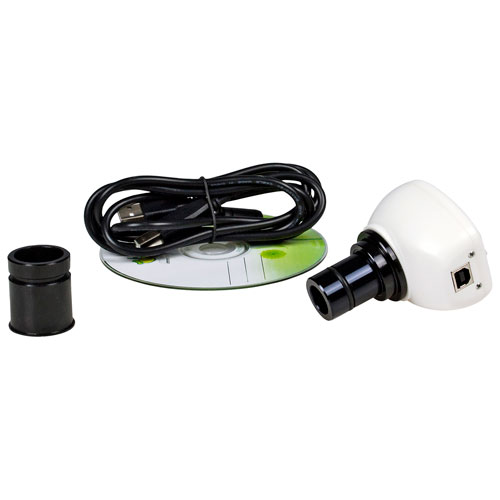 Walter Products 3.5x - 90x Trinocular Stereo Microscope with Built-in Camera