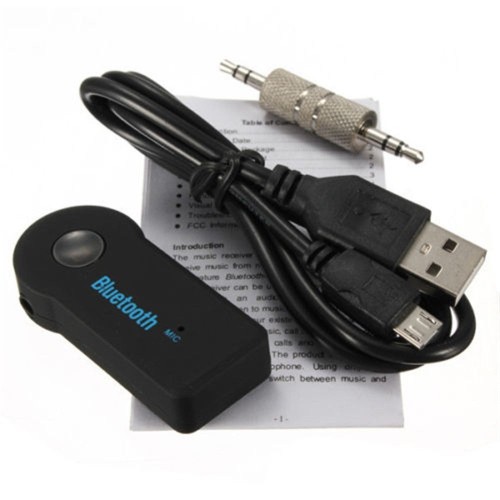 Adaptateur audio Bluetooth sans fil pour la musique avec connexion  auxiliaire 3,5 mm 