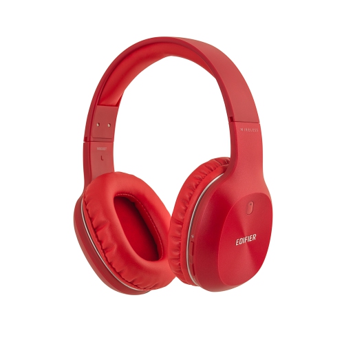 EDIFIER  W800Bt Bluetooth Headphones - Over-The-Ear Wireless Headphone, 35 Hours Playback, Lightweight, Fast Charging - In Red