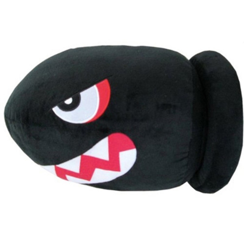 LITTLE BUDDY  Bullet Bill Pillow 16" Plush