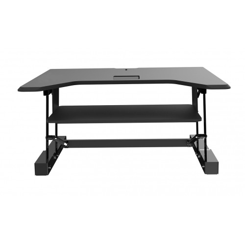Amer Height Adjustable Sit/Stand Computer Desk