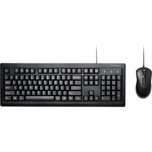 Kensington Mouse-in-a-Box and Keyboard Wired USB Desktop Set