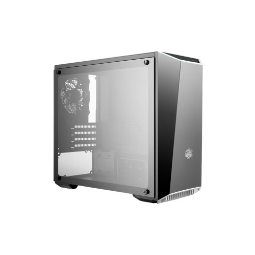 Cooler Master MasterBox Lite 3.1 TG, DarkMirror Front Panel, Tempered Glass Side Panel Micro-ATX Case