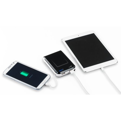 Genius ECO-u1000 Powerbank, External Portable battery, 10400 mAh, Black