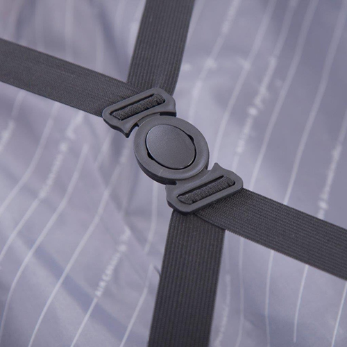 Air Canada 3 Piece Spinner Set 20", 24" & 28" Lightweight Hardside Upright Luggage [ Charcoal ]