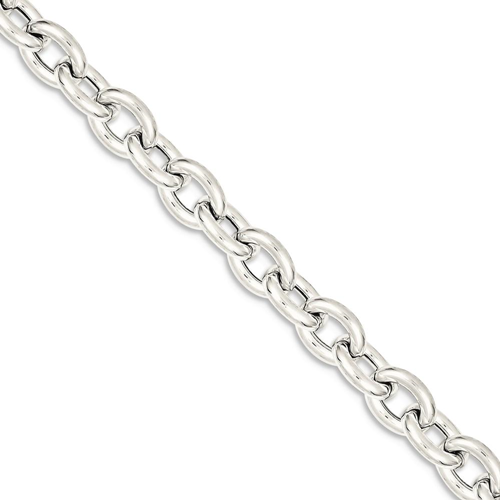 IceCarats 925 Sterling Silver Link Bracelet 7.50 Inch Chain Fancy Charm