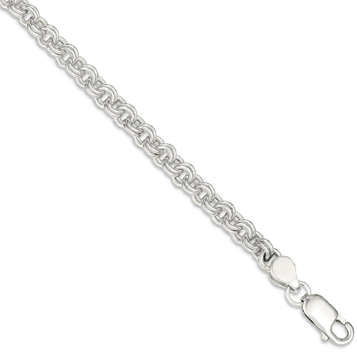 IceCarats 925 Sterling Silver 8.5inch Link Bracelet 8.50 Inch Chain Fancy Charm