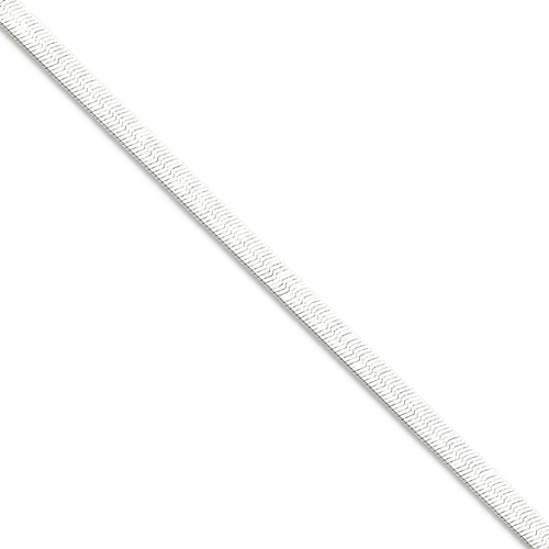 IceCarats 925 Sterling Silver 4.5mm Magic Link Herringbone Bracelet Chain 8 Inch
