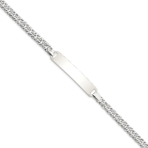 IceCarats 925 Sterling Silver Childrens Id Bracelet 6 Inch