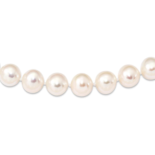 IceCarats 925 Sterling Silver 10mm White Freshwater Cultured Pearl Bracelet 7.25 Inch