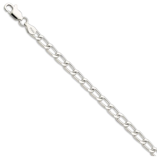 IceCarats 925 Sterling Silver 4.3mm Link Bracelet Chain 7 Inch