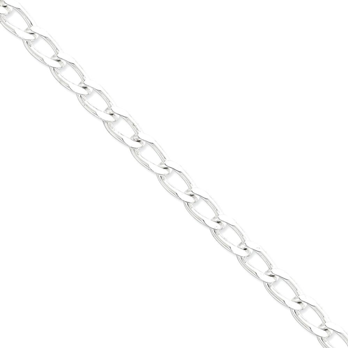 IceCarats 925 Sterling Silver 6.8mm Link Bracelet Chain 7 Inch