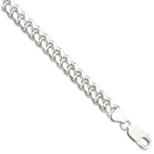 IceCarats 925 Sterling Silver 7mm Domed Link Curb Chain Anklet For Women Ankle Beach Bracelet 9 Inch