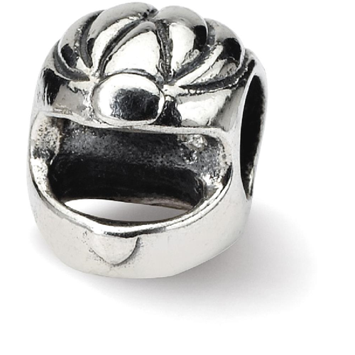 IceCarats 925 Sterling Silver Charm For Bracelet Race Car Helmet Bead Travel Personal
