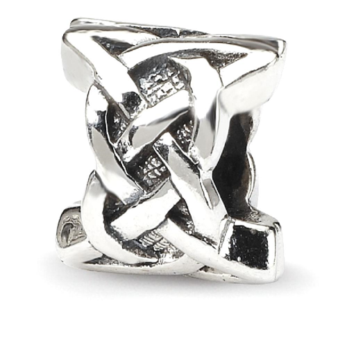 IceCarats 925 Sterling Silver Charm For Bracelet Irish Claddagh Celtic Knot Bead