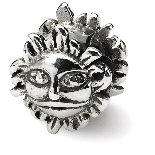 IceCarats 925 Sterling Silver Charm For Bracelet Sun Bead Nature Mystical