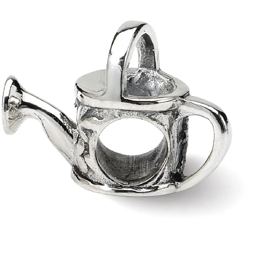 IceCarats 925 Sterling Silver Charm For Bracelet Watering Can Bead Nature Around The House
