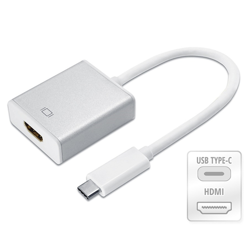 HYFAI USB Type-C to HDMI Adapter 4K Cable for TV, MacBook Pro,Samsung Galaxy,Surface Book,Dell,Pixelbook More