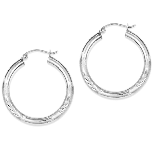 IceCarats 925 Sterling Silver 3mm Hoop Earrings Ear Hoops Set For Women