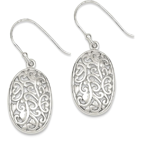Icecarats 925 Sterling Silver Filigree Drop Dangle Chandelier Icecarats 925 Sterling Silver Filigree Drop Dangle Chandelier Earrings Best Canada
