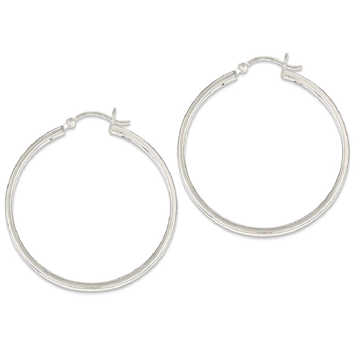 IceCarats 925 Sterling Silver 2.5mm Hoop Earrings Ear Hoops Set For Women