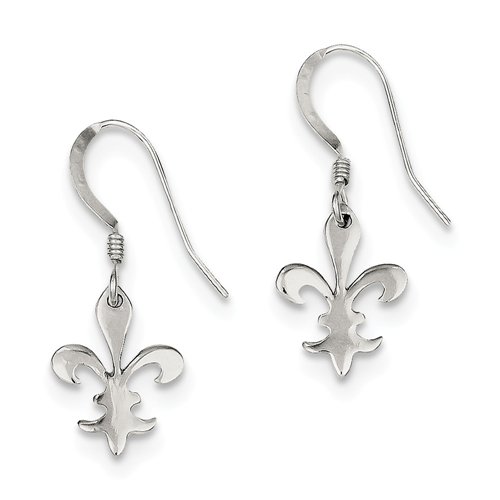 Icecarats 925 Sterling Silver Fleur De Lis Drop Dangle Chandelier Earrings Best Canada Icecarats 925 Sterling Silver Fleur De, Fleur De Lis Chandelier Earrings