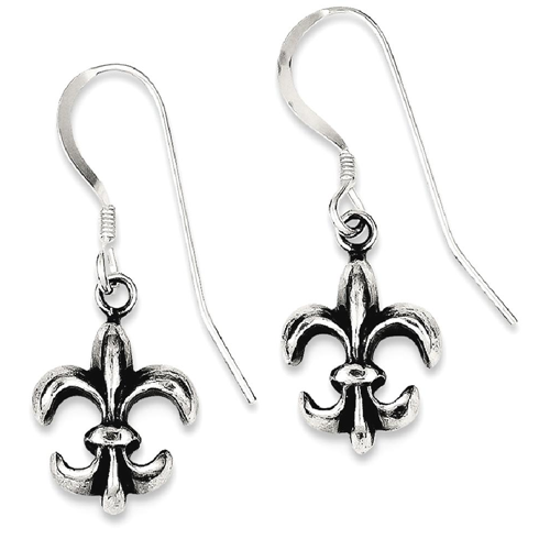 Icecarats 925 Sterling Silver Fleur De Lis Drop Dangle Chandelier Earrings Best Canada Icecarats 925 Sterling Silver Fleur De, Fleur De Lis Chandelier Earrings