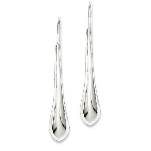 IceCarats 925 Sterling Silver Teardrop Wire Drop Dangle Chandelier Earrings