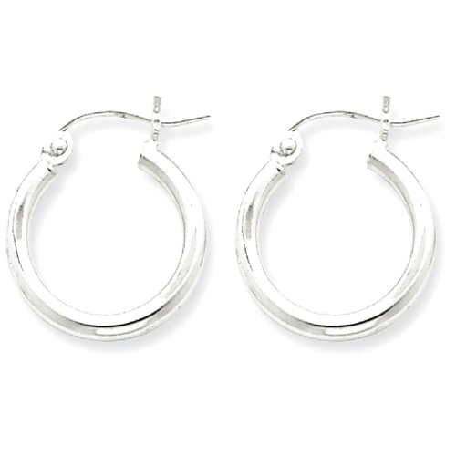 IceCarats 925 Sterling Silver 2mm Round Hoop Earrings Ear Hoops Set For Women