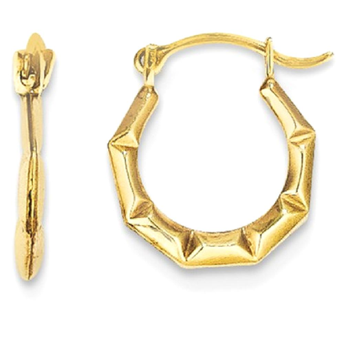 IceCarats 14k Yellow Gold Tiny Hoop Earrings Ear Hoops Set For Women