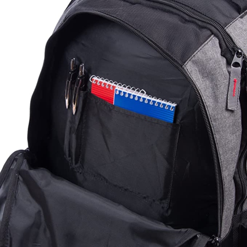 New Black Computer Backpack/Laptop Organizer S-Kross By Swiss Travel Products