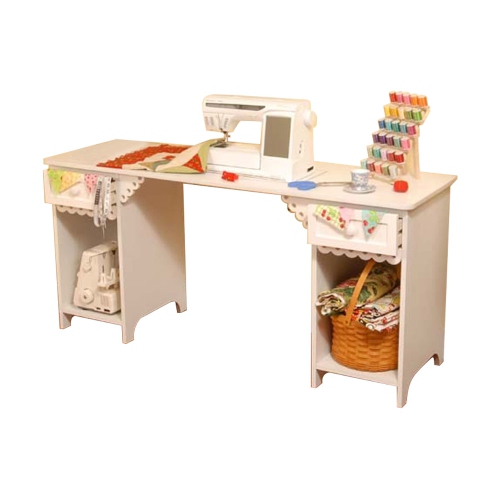 Arrow Sewing Cabinet Olivia Sewing Table With Base Shelves And