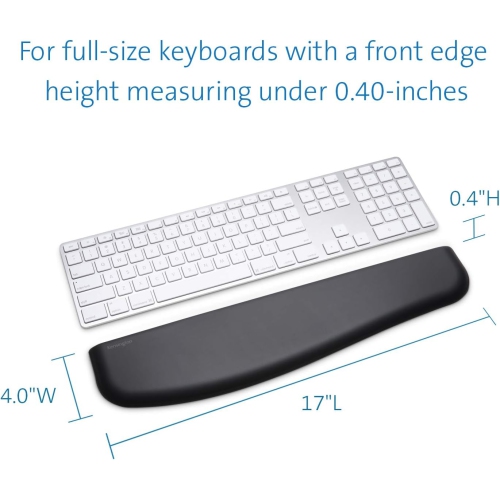 Kensington ErgoSoft Wrist Rest for Slim Keyboards