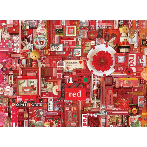 COBBLE HILL  - Red, 1000-Piece Puzzle