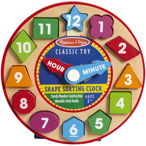 Shape Sorting Clock-