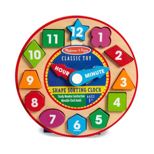 Shape Sorting Clock-