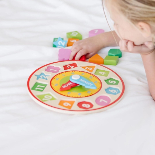 Shape Sorting Clock-