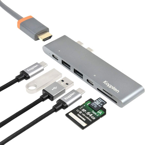 Kopplen 7-Port USB 3.0 Type-C Hub