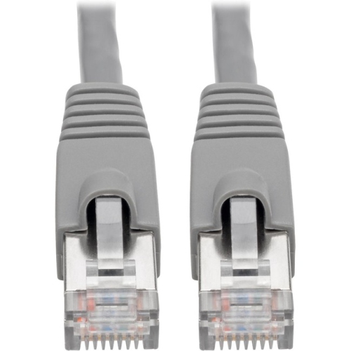 TRIPP LITE  Cat6A Snagless Shielded Stp Network Patch Cable 10G Certified, Poe Rj45 M/m 1Ft 1' In Gray