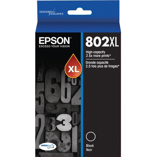Epson DURABrite Ultra Ink 802XL Original Ink Cartridge - Black