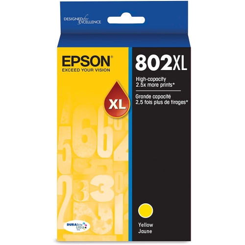 Epson DURABrite Ultra Ink 802XL Original Ink Cartridge - Yellow