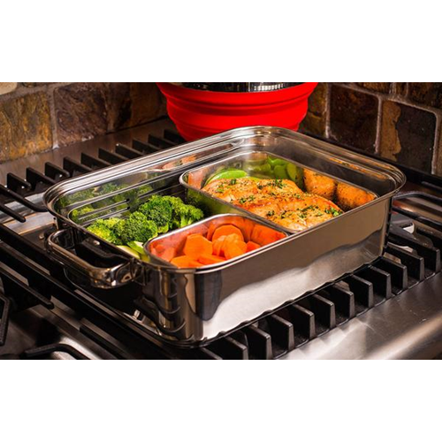 Stovetop Steamer and Roasting Pan