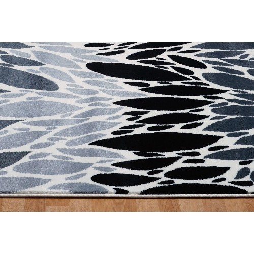 LA Dole Glenwood 7'10" x 10'5" Rectangle Area Rug - Grey