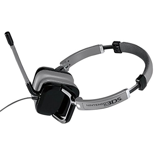 Power A Stereo Chat Headset for Nintendo 3DS - Black