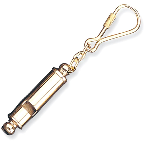 IceCarats Brass Whistle Key Band Ring Money Clip Wallet