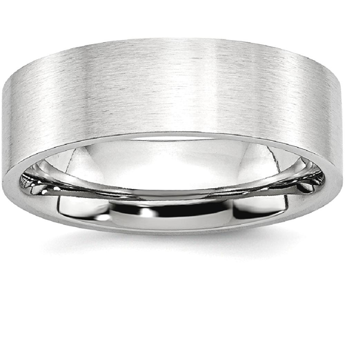 IceCarats Cobalt Flat 7mm Wedding Ring Band Size 7.50 Classic
