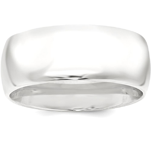 IceCarats 925 Sterling Silver 9mm Comfort Fit Wedding Ring Band Size 12.00 Classic Domed Comt