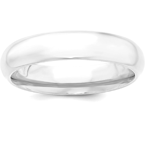 IceCarats 925 Sterling Silver 5mm Comfort Fit Wedding Ring Band Size 11.50 Classic Domed Comt
