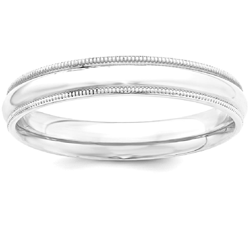 4mm Half-Round Band with Comfort Fit, Rings