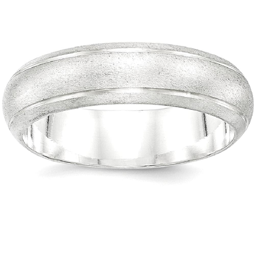 IceCarats 925 Sterling Silver 6mm Finish Wedding Ring Band Size 4.00 Classic